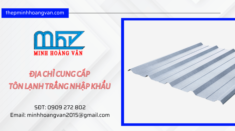 tôn lạnh trắng