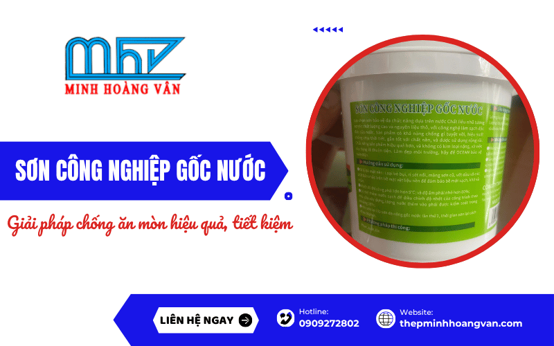 sơn công nghiệp gốc nước