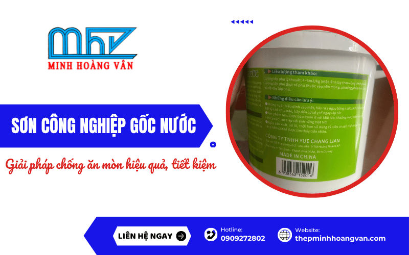 sơn công nghiệp gốc nước