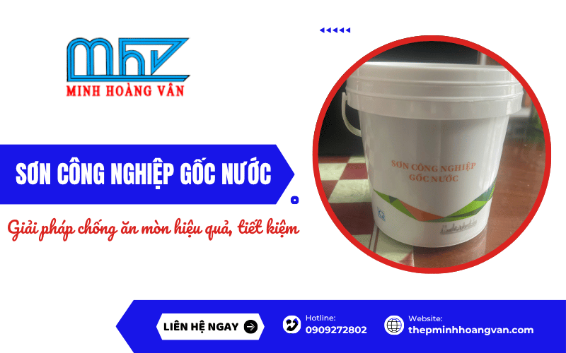 sơn công nghiệp gốc nước