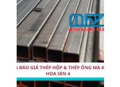 BẢNG BÁO GIÁ THÉP HỘP & THÉP ỐNG MẠ KẼM HOA SEN 4